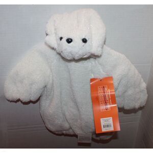 Hyde and EEK Plush Sparkle White Seal Costume Infant Size 0-6 Months